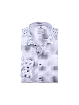 OLYMP LEVEL FIVE | Chemise Body Fit | weiss
